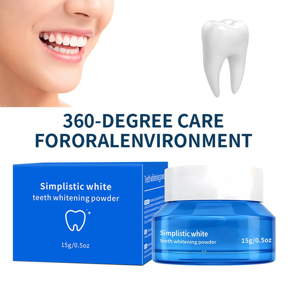 Teeth Paint Whitening - 15g 치아 미백 파우더 프리미엄 에나멜