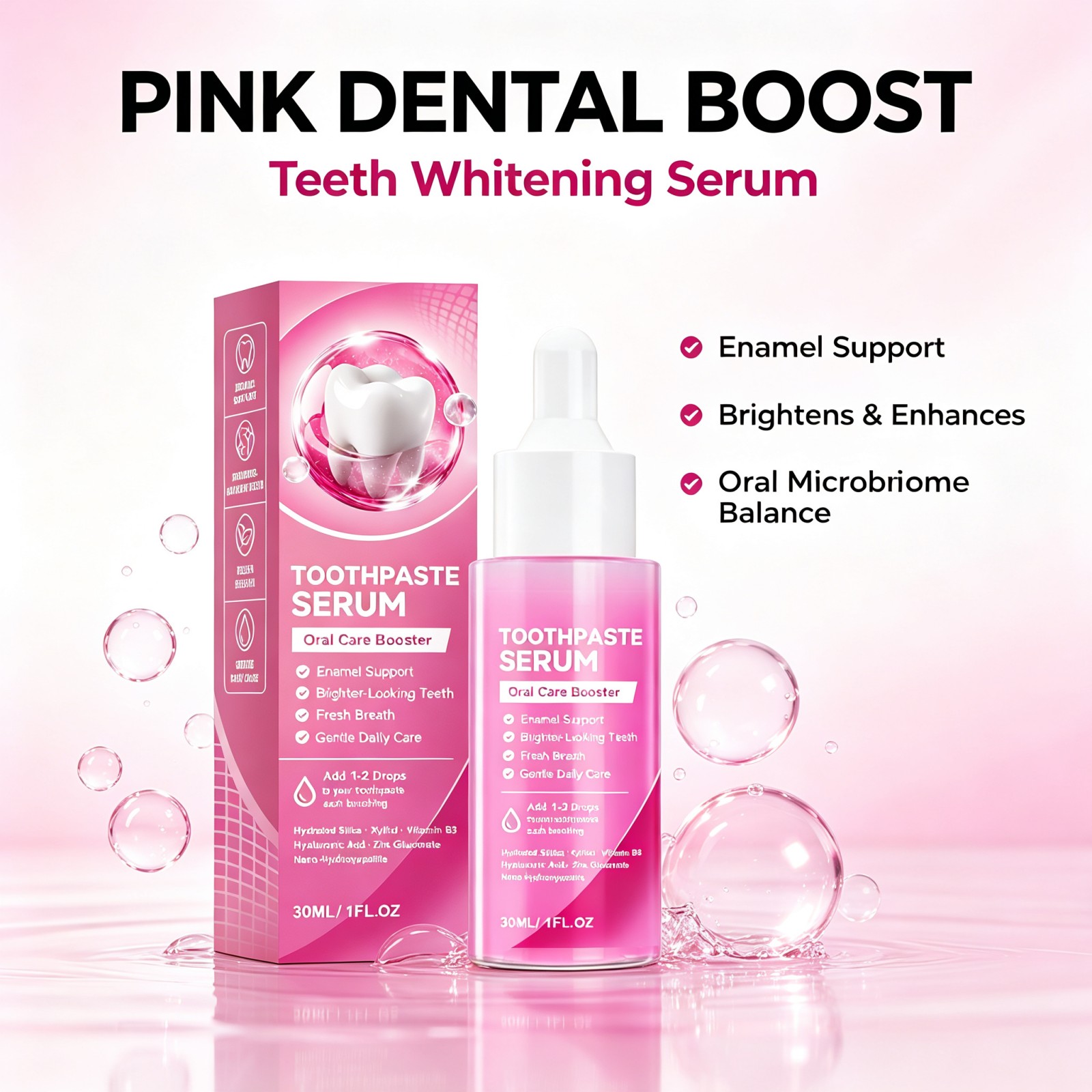 Enamel Repair Serum - 나노 하이드록시아파타이트 치약 세럼 에나멜 복구