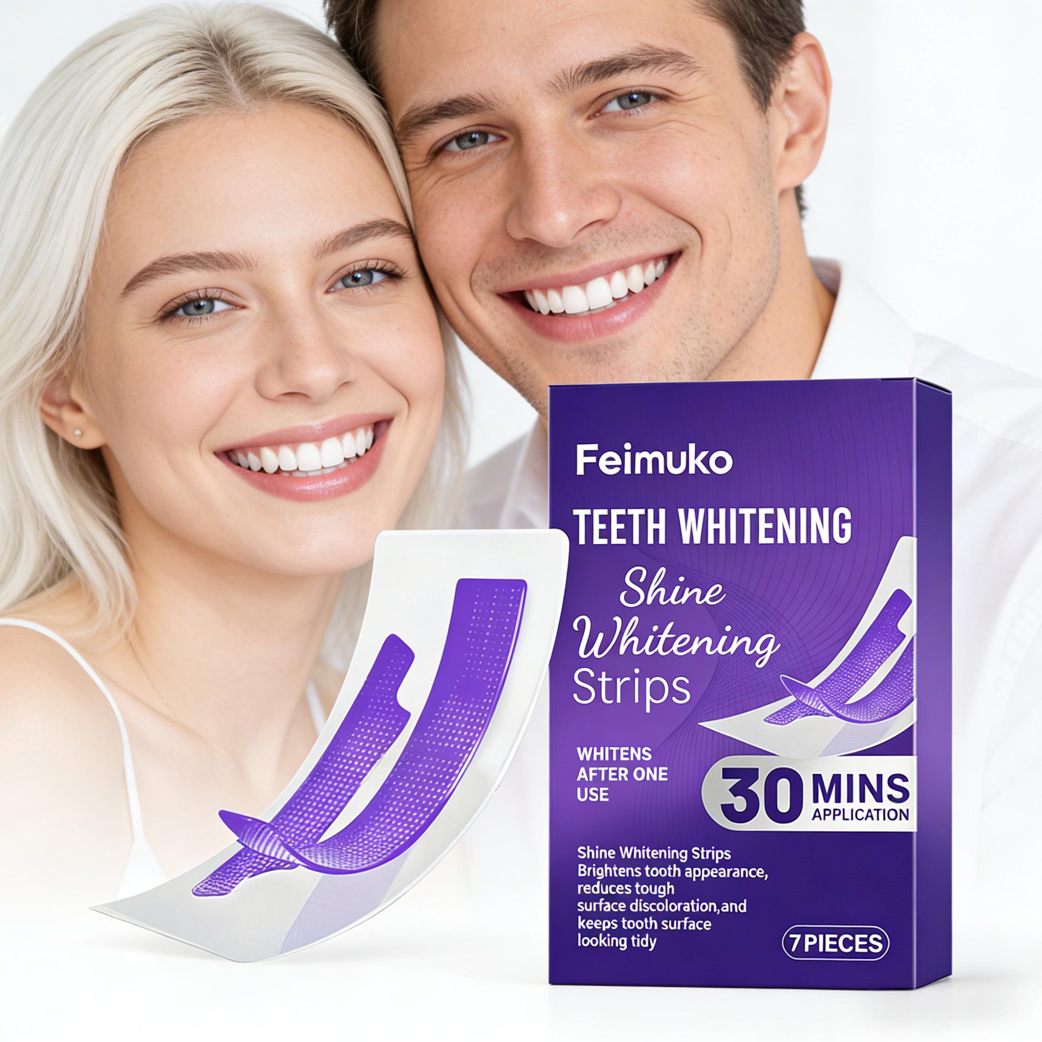 Teeth Whitening Street - 치아 미백 스트립은 민감성 감소를 도와