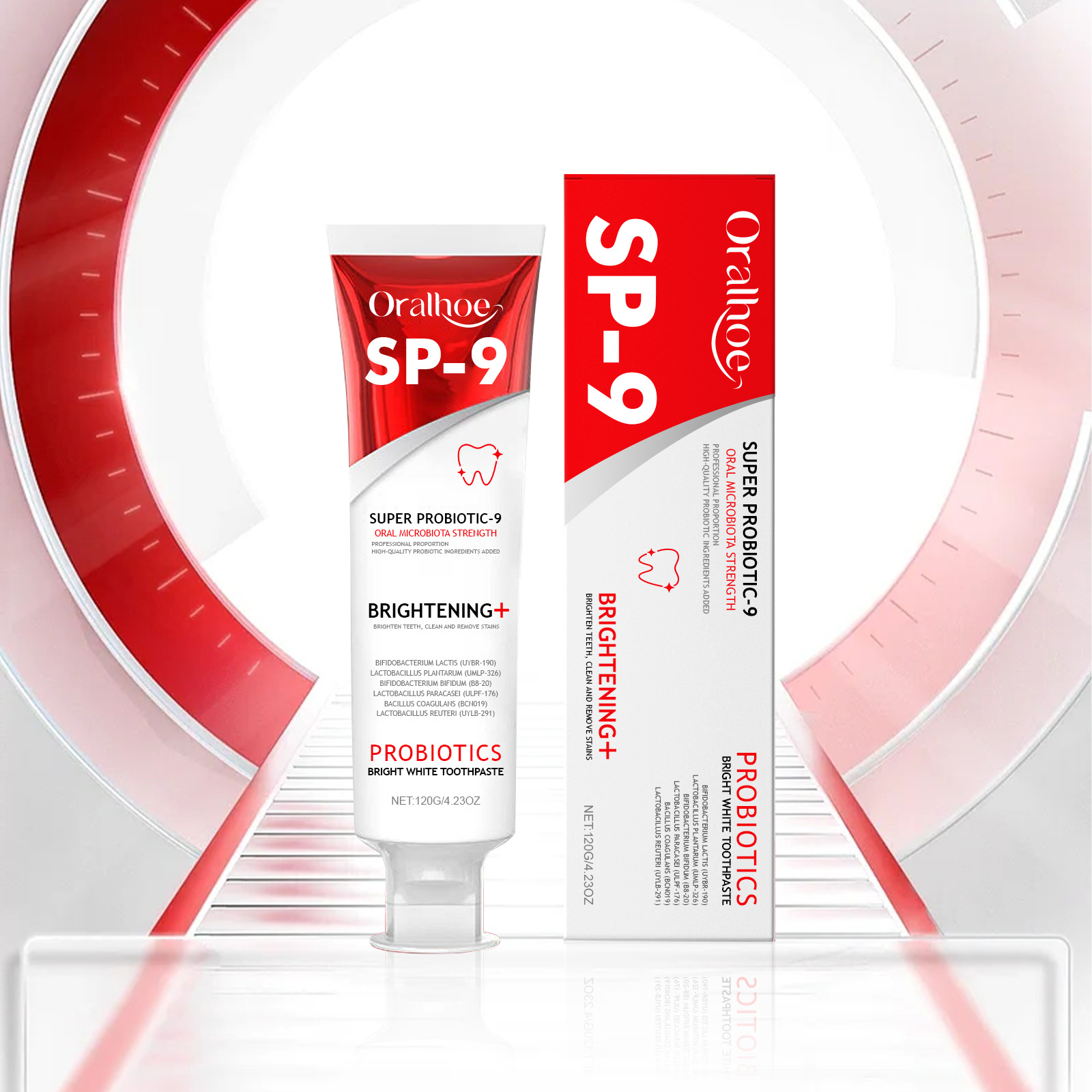 SP-9 프로바이오틱 치약은 치석 얼룩을 제거하고 황색 - Teeth Whitening Natural 리뷰 및 가격