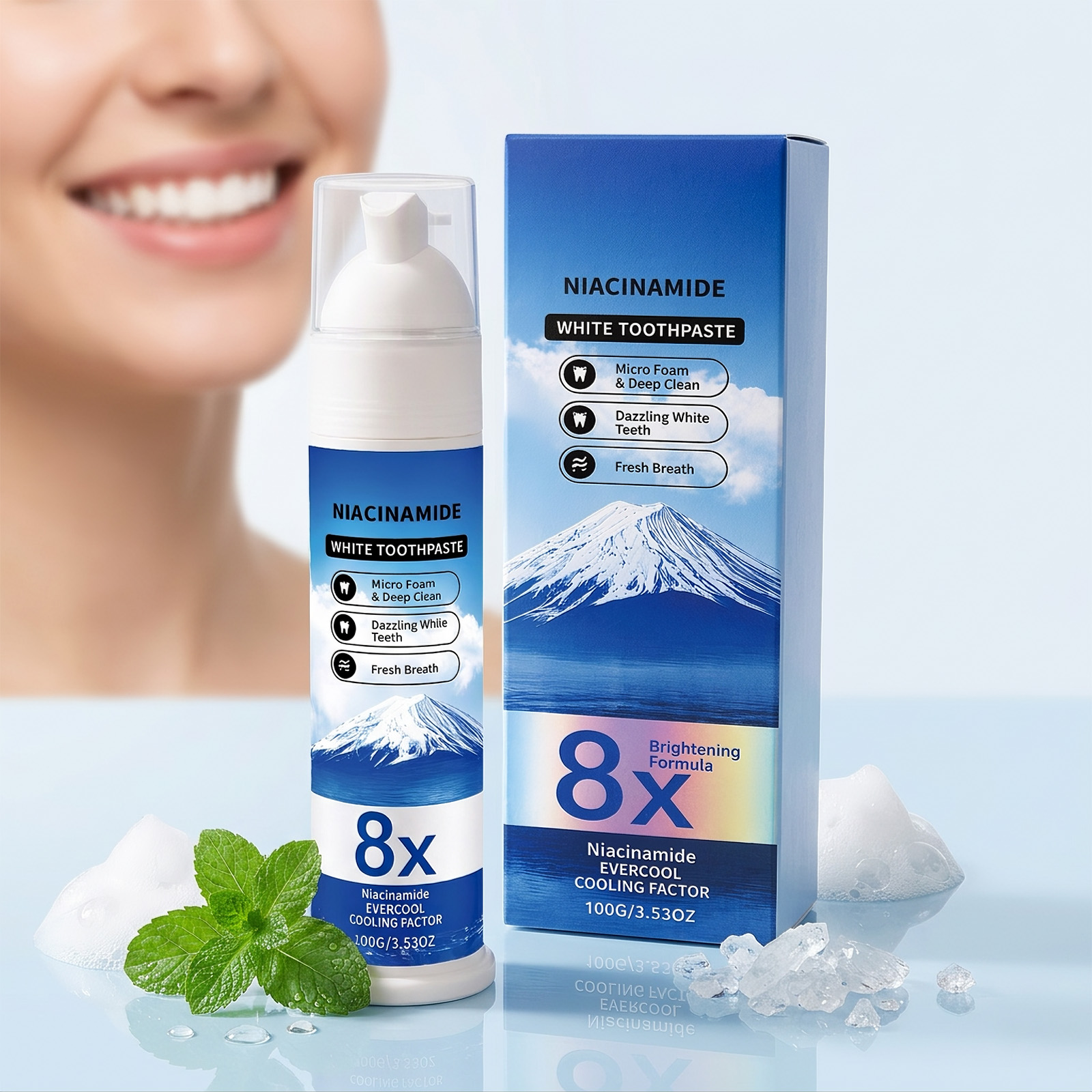 미백 치약은 표면 침전물 제거, 구강 진정, 구취 개선 - Teeth Whitening Natural 리뷰 및 가격