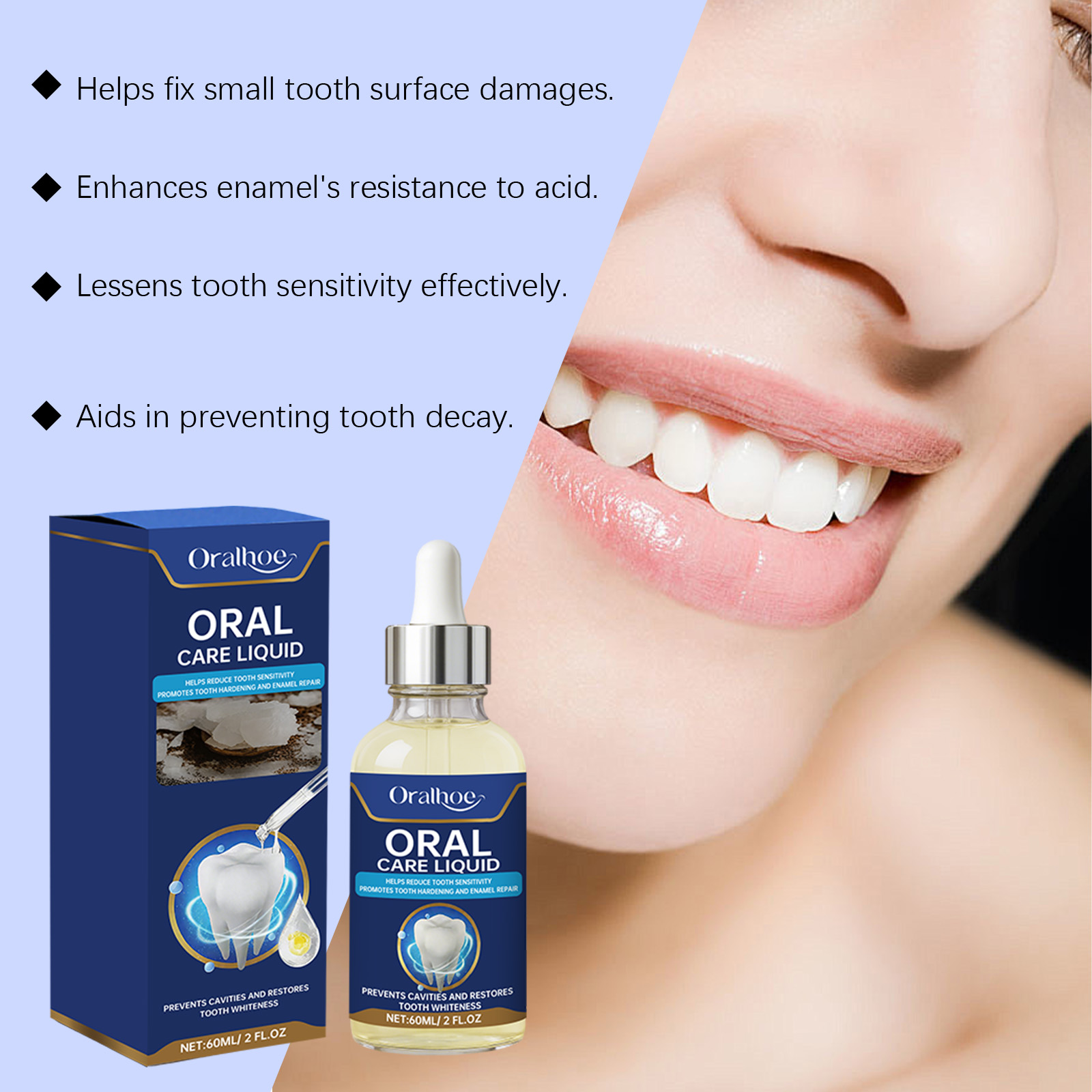 치아 미백 에센스 치석 얼룩 제거 치석 감소 에나멜 보 - Enamel Repair Serum 리뷰 및 가격