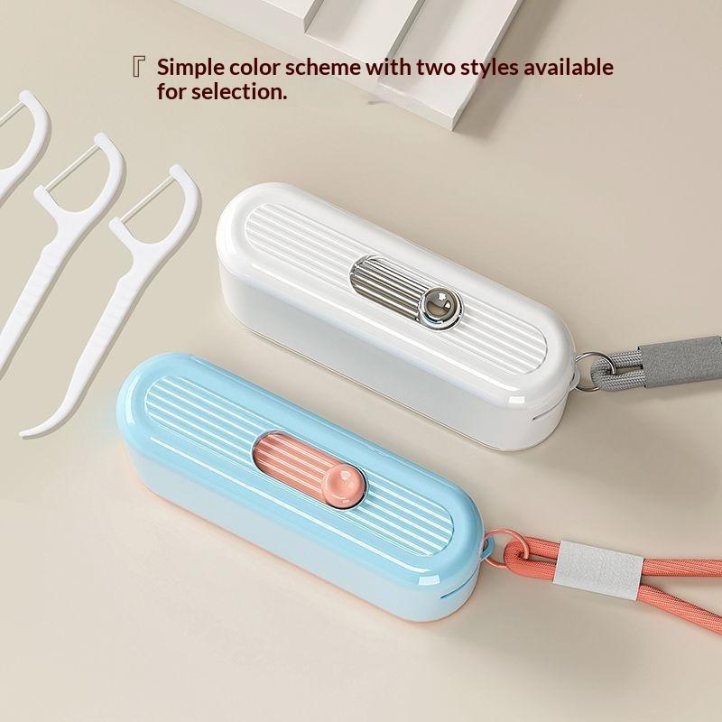 재사용 가능한 자동 치실 보관함, 친환경 사용자를 위한 - Dental Floss Picks 리뷰 및 가격