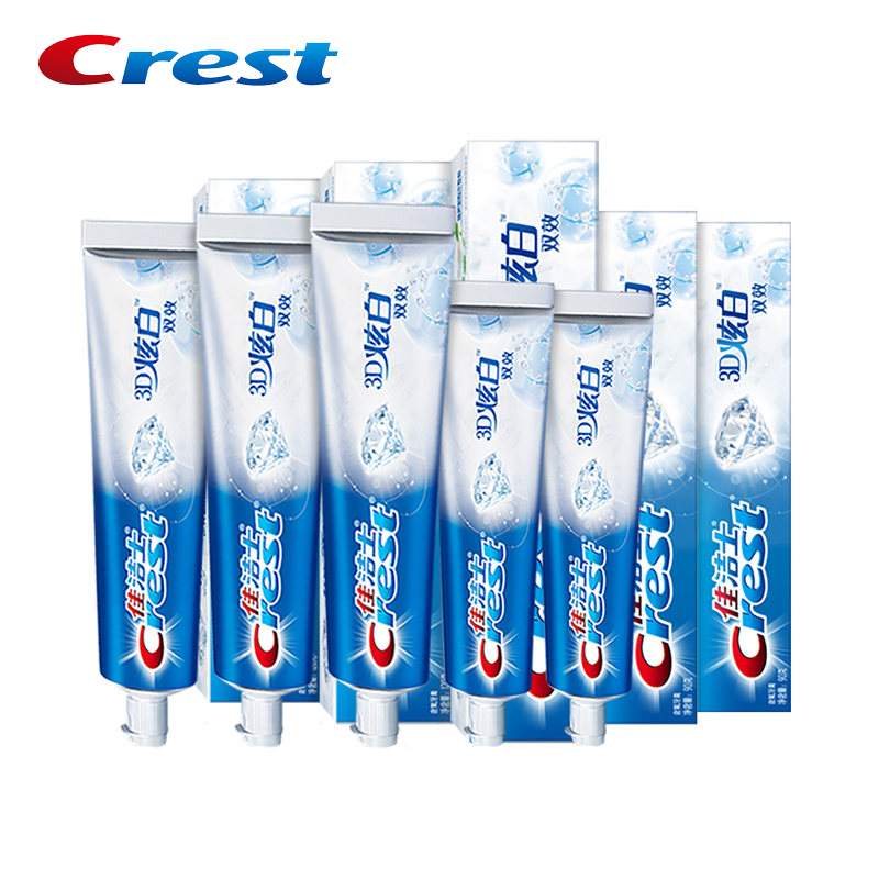 크레스트 3D 운모 치약 불소 치아 미백 이중 효과 치 - Teeth Whitening Natural 리뷰 및 가격