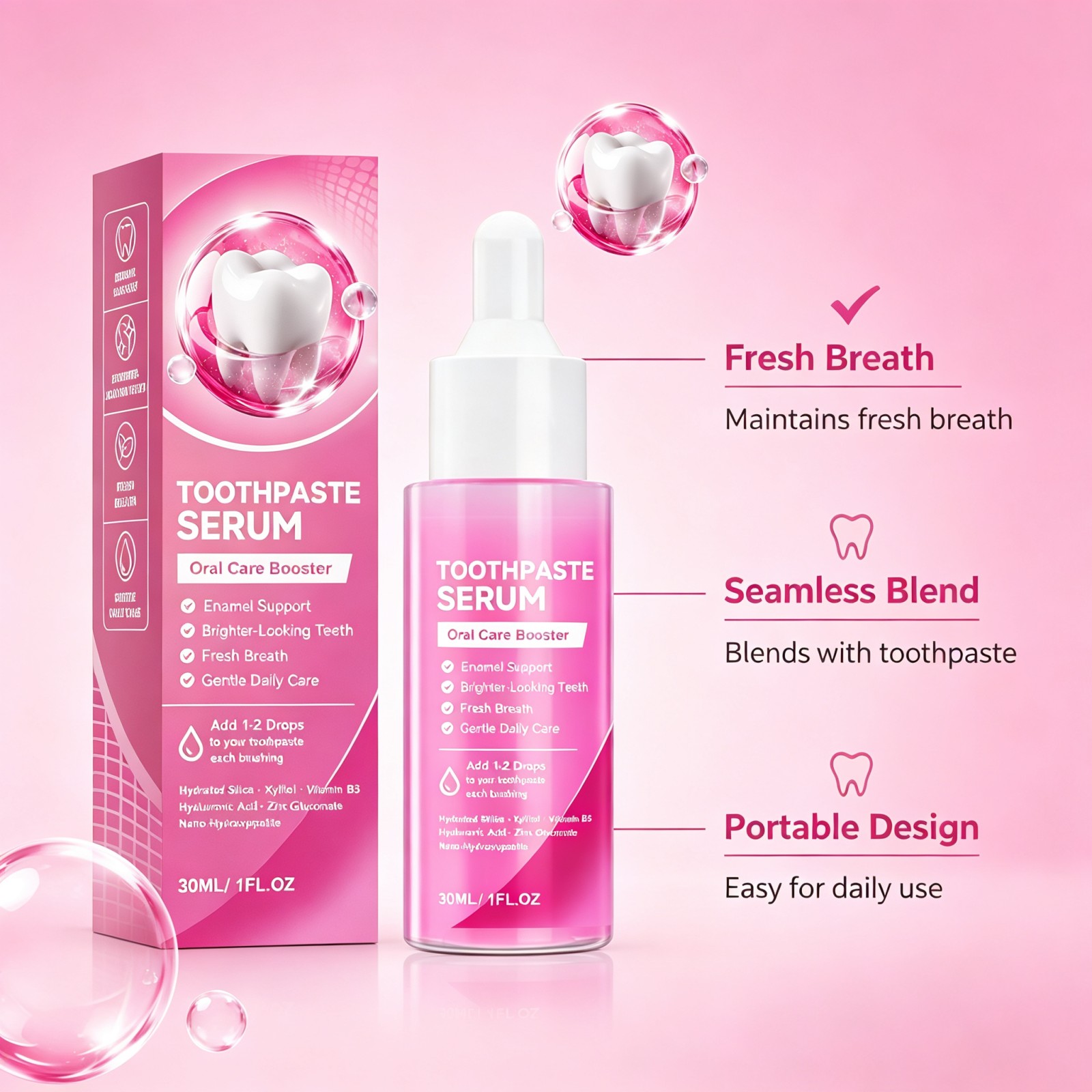 나노 하이드록시아파타이트 치약 세럼 에나멜 복구 미백  - Enamel Repair Serum 리뷰 및 가격