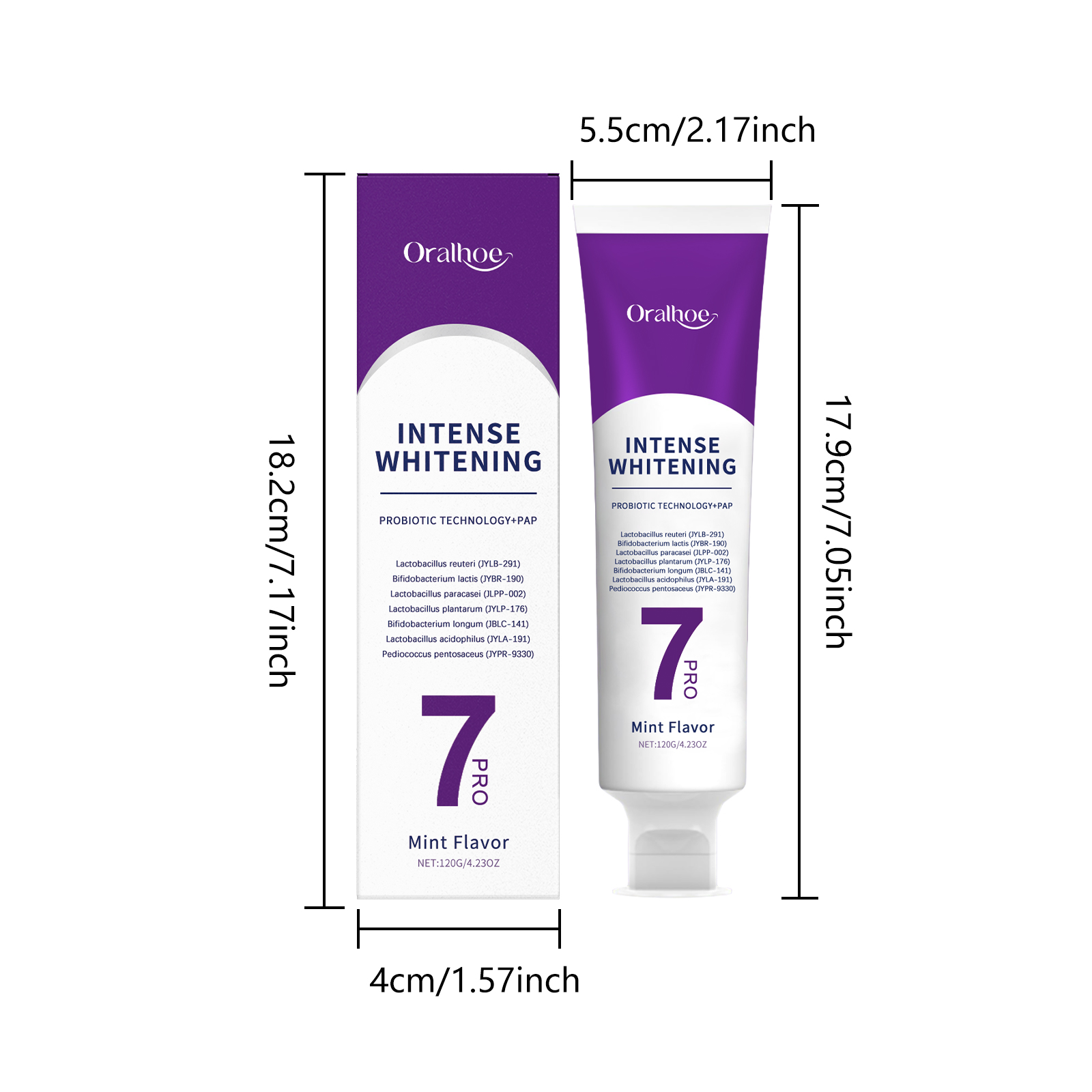오랄호 브라이트닝 치아 미백 치약 치석 제거 치태 제거 - Teeth Whitening Natural 리뷰 및 가격