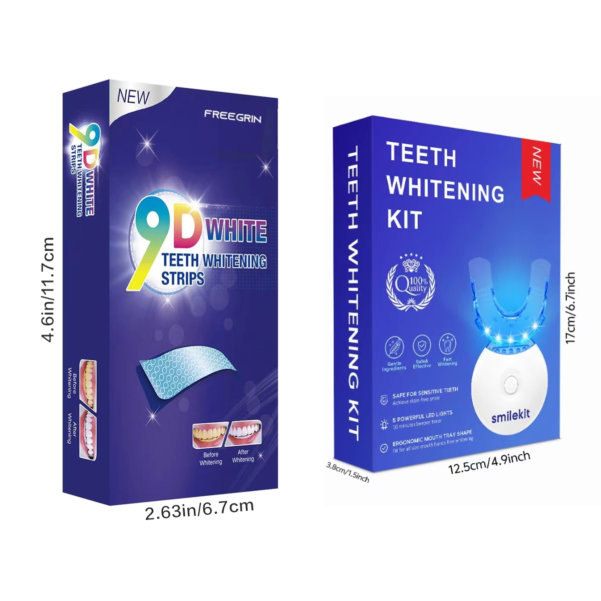 치아 미백 키트 - LED 조명 치아 미백제 5개, 마 - Teeth Whitening Gels Used By Dentists 리뷰 및 가격