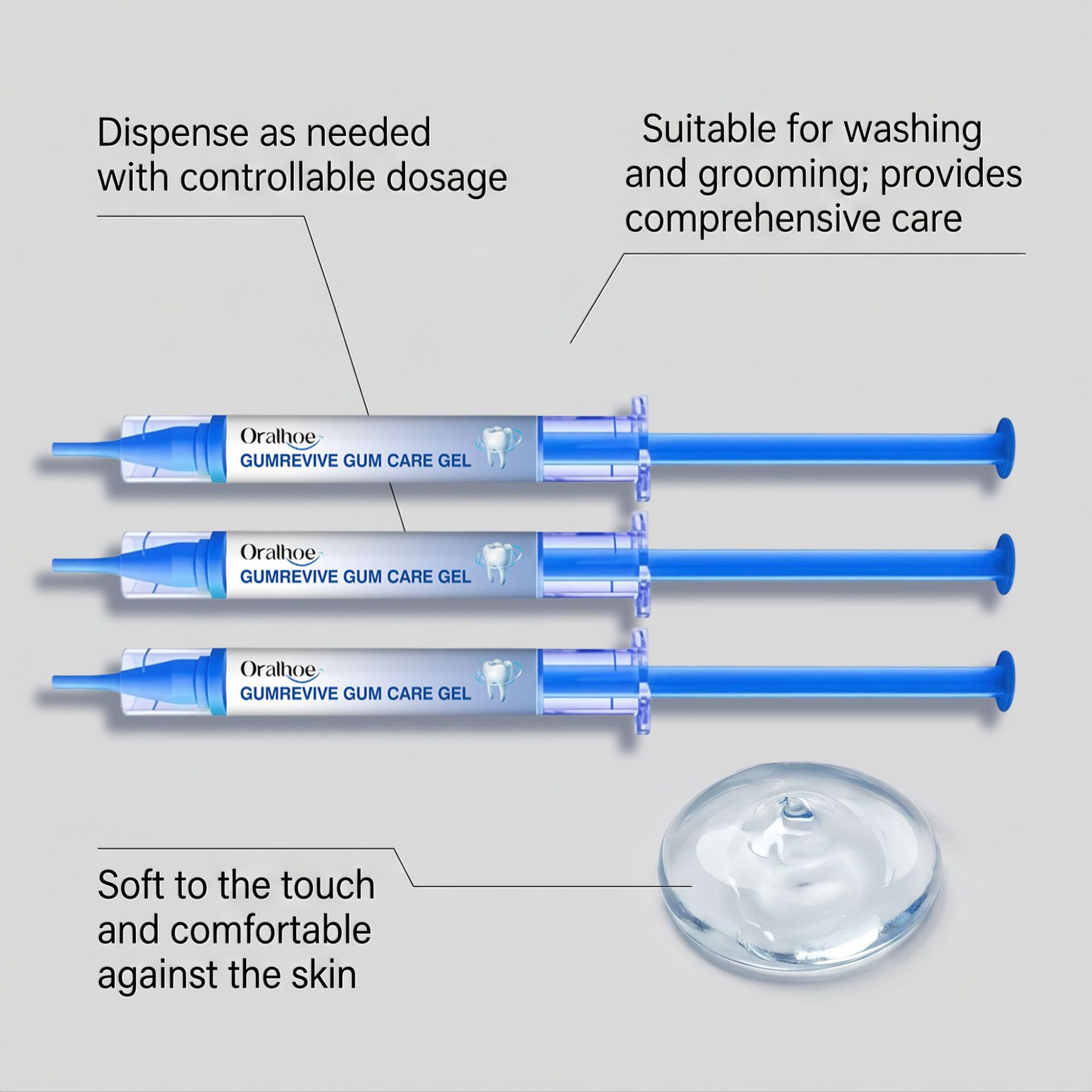 구강 관리 젤 3개입 잇몸 세척 주사기 키트, 매일 가 - Teeth Whitening Gels Used By Dentists 리뷰 및 가격