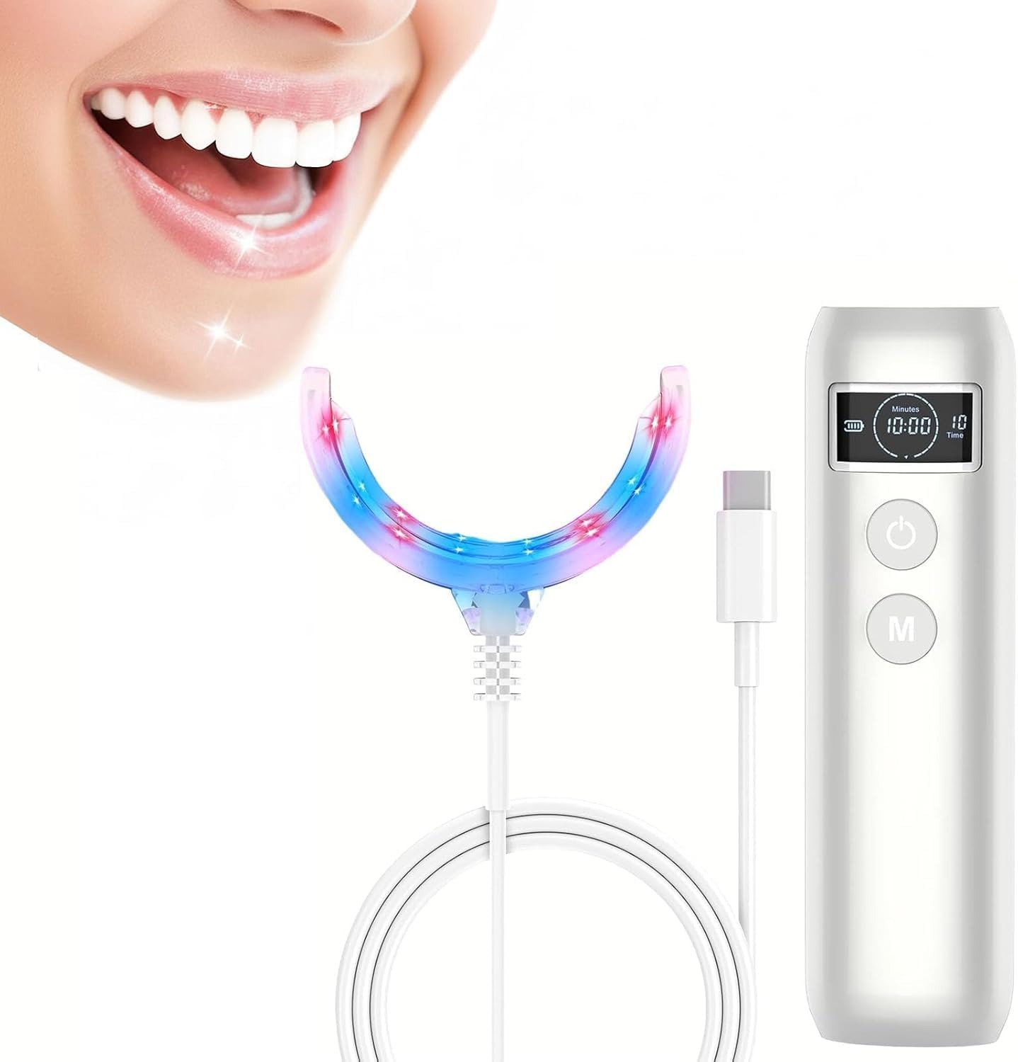 치아 미백 가속기 램프 블루&레드 라이트 LED 구강  - Teeth Whitening Accelerator 리뷰 및 가격
