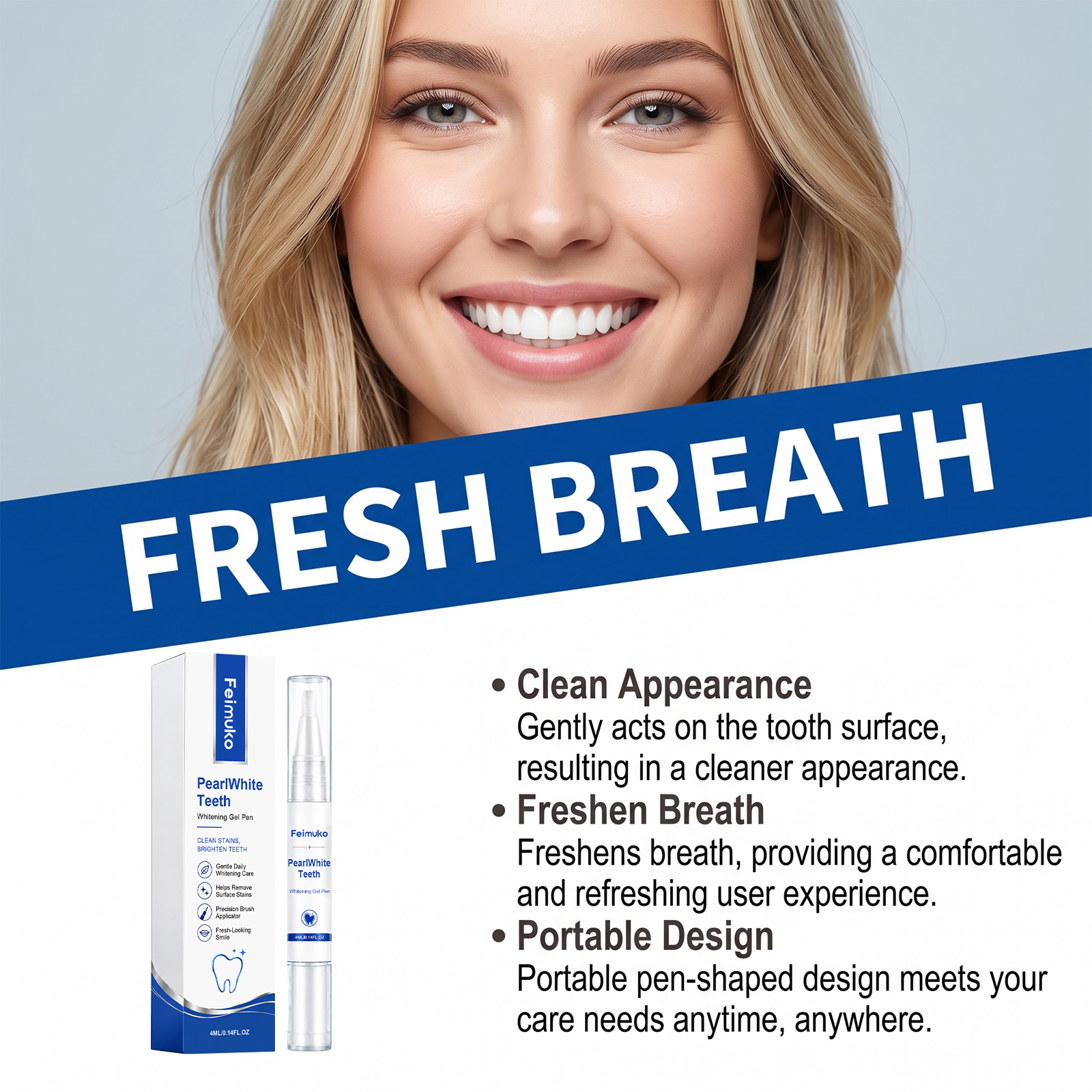 휴대용 치아 미백 젤 펜 얼룩 제거 정밀 브러쉬 부드러 - Teeth Whitening Gels Used By Dentists 리뷰 및 가격